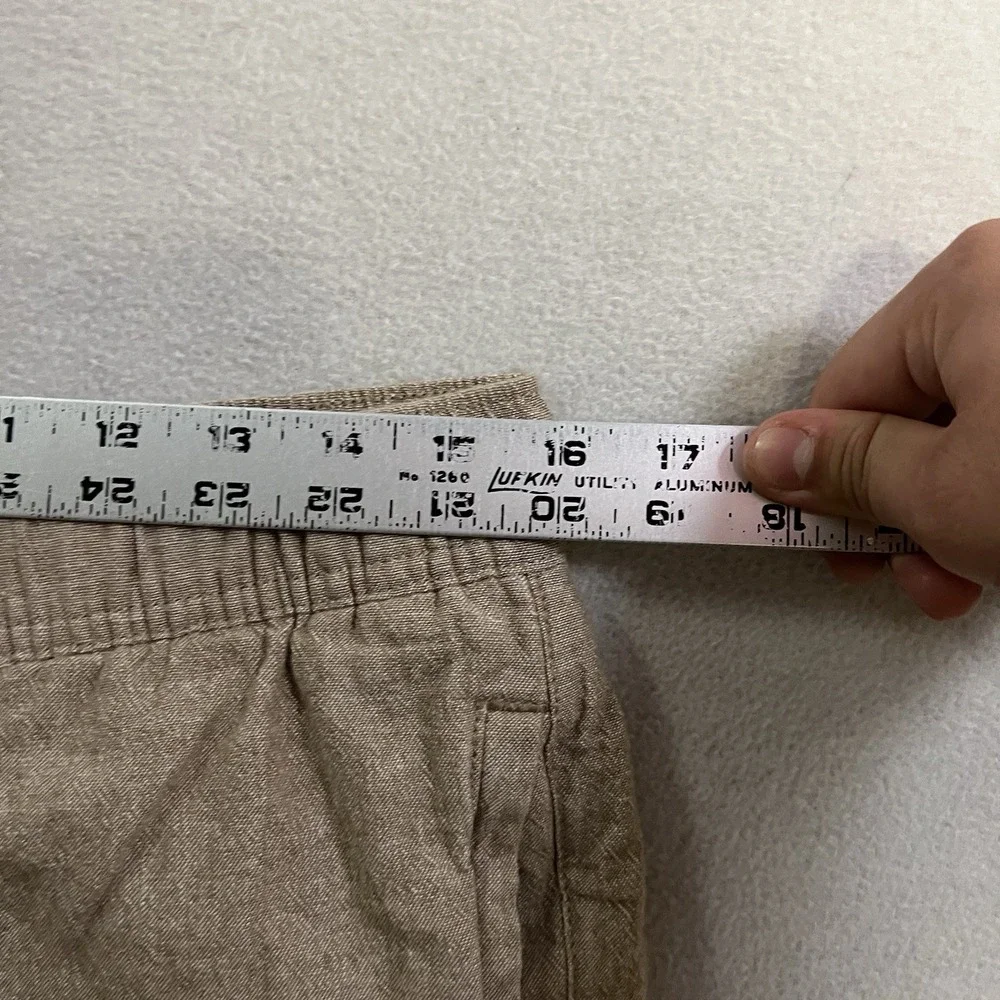 Katin Isaiah Local Pants Men's Size Medium Beige Linen Blend Chino Jogger Casual